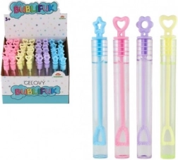 Buborékfújó gél tartalommal 10,5 cm, 4 szín