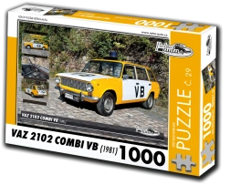 RETRO-AUTA puzzle Vaz 2102 Combi VB 1000 darab