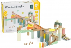 Fa golyópálya cimbalommal Classic World