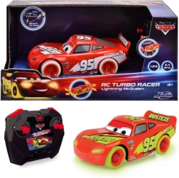 RC autó Villám McQueen Turbo Glow Racers távirányítással 1:24