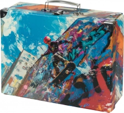 Baagl összecsukható iskolai bőrönd Skatepark