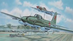 Iljusin IL 2 modell 1:72 méretarányban