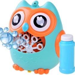 Bagoly alakú buborékfújó automata – Kék