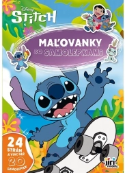 Színező matricákkal Lilo & Stitch A4