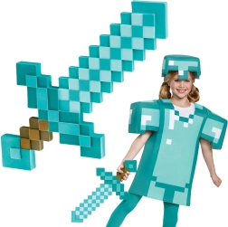 Minecraft gyémántkard 51 cm – gyerek farsangi és cosplay kiegészítők