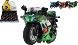 Versenymotor hátrahúzható fénnyel és hanggal