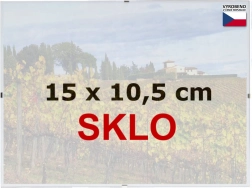 Euroclip keret 15x10,5 cm üveg