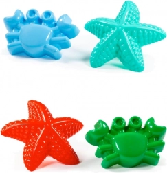 Műanyag homokformák – tengeri alakok, 2 db