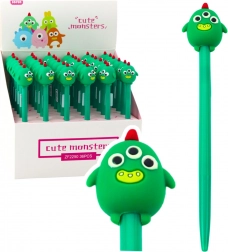 Gél toll Zöld Teremtmény kék Tinta 17 cm 0,5 mm