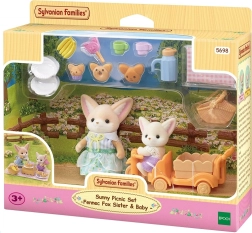 Sylvanian Families rókák pikniken
