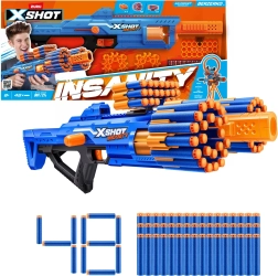 Zuru X-Shot Insanity Berzerko blaster forgódobos tár + 48 hablövedék