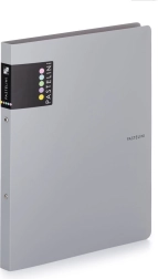 A4-es PASTELINI gyűrűs iratrendező, szürke