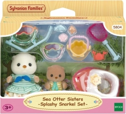 Sylvanian Families tengeri vidra nővérek nyaraláson