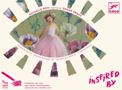 Djeco Inspired by Degas – kreatív készlet gyerekeknek