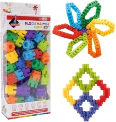 Kreatív csavaros építőkészlet, 65 darab