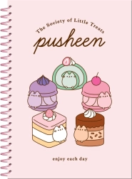 Pusheen szett – spirálfüzet és matricák