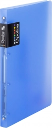 A4-es gyűrűs iratrendező polipropilénből – kék