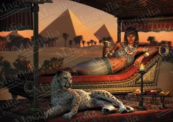 Magnolia puzzle vacsora a piramisoknál 1000 darab