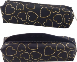 Mézeskalács Fekete Arany Szívecskékkel