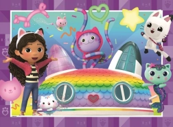 Puzzle Gábi varázslatos háza XXL 100 darabos a Ravensburger-től