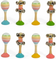 Bigjigs Toys rumba golyó és csengő szett