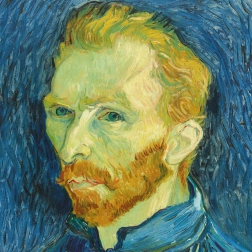 Négyzet alakú CURIOSI Q Art Önarckép puzzle, 66 darab