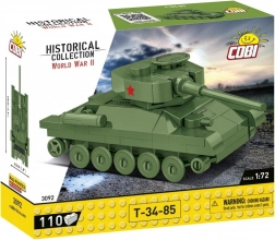 COBI T-34-85 építőkészlet a Historical Collection sorozatból