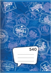 füzet A5, 40 lap – üres