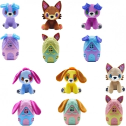 Plüssállatka PupaDorables házikóban