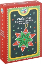 moxy gyémántszemes festés – karácsonyi dísz csillag