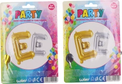 Felfújható ballon E betű alakban
