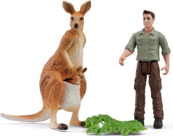 Schleich kirándulás kengurumentőrrel – 1 db