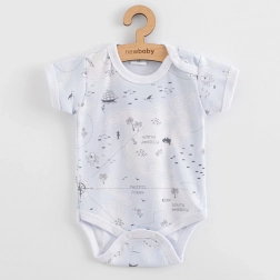 újszülött rövid ujjú body New Baby For Babies ocean