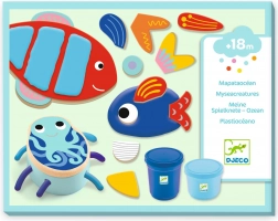 Djeco Tengeri állatkák gyurma készlet