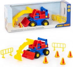 Mega markológép ConsTruck gumis kerekekkel a WADER-től