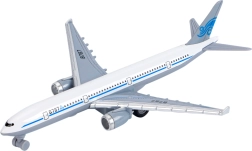 19 cm-es fém/műanyag utasszállító repülőgép visszahúzós mechanizmussal