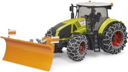 Bruder traktor Claas Axion 950 hóláncokkal és tolólappal