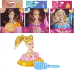 Frizurázó fej gyerekeknek