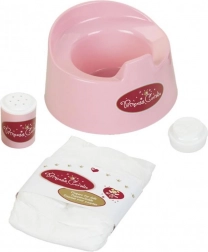 Bili mosdó Princess Coralie babáknak kiegészítőkkel