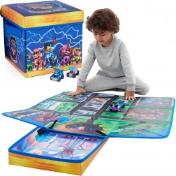 Összehajtható játékszőnyeg és tárolódoboz PAW Patrol The Mighty Movie – Kalandváros
