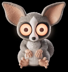 LED lámpácska nagyfülű lori motívummal