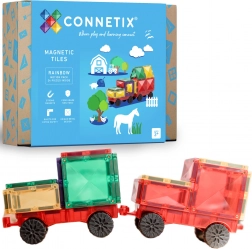 Connetix Rainbow Motion Pack mágneses építőkészlet 24 darab