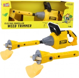 Gyerek kerti damilos fűnyíró fényekkel és hangokkal