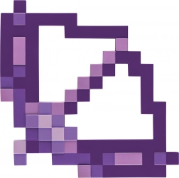 Minecraft műanyag íj és nyíl