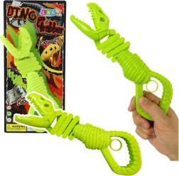 Harapó dinoszauruszcsontváz – zöld fogó