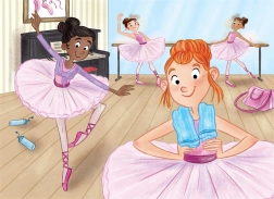 Clementoni gyerek puzzle Balett-táncosnő 30 darab