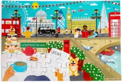 Bigjigs Toys fa puzzle London