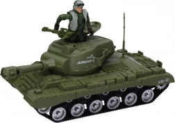 Tank katona figurával 26 cm