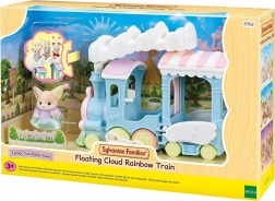 Színes mozdony SYLVANIAN FAMILIES rókafiú figurával