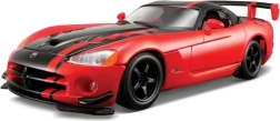 Bburago 1:24 Dodge Viper SRT10 ACR piros-fekete 18-22114